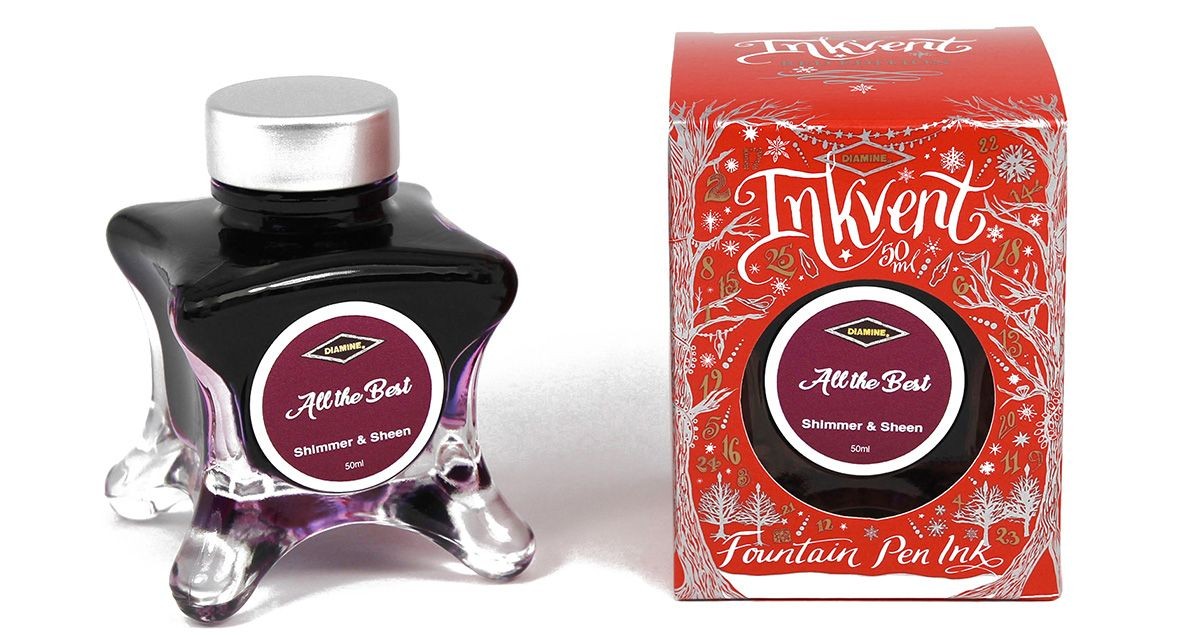 筆記具 DIAMIN INKVENT RED EDITIONS Diamine Inkvent Red Edition