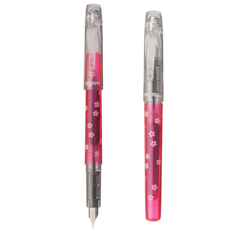 PLATINUM pióro wieczne Preppy wa Sakura Hirashi-04.jpg